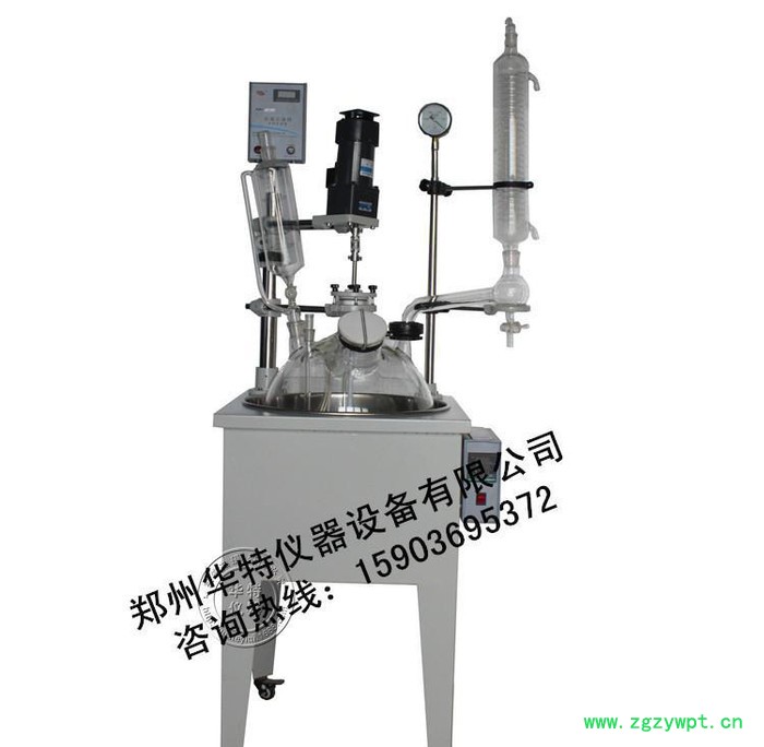 DF-80L单层玻璃反应釜/单层多功能玻璃反应器** DF-80L单层玻璃反应釜/单层多功能玻璃反应器**