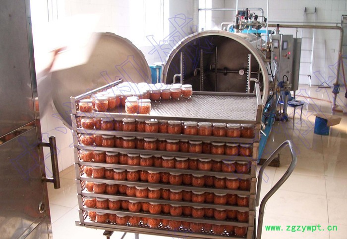 卧式高温杀菌锅 食品灭菌设备