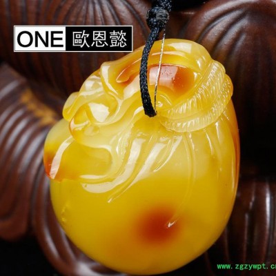 琥珀蜜蜡雕刻件 10-20g吉祥物雕刻件 天然保真直销