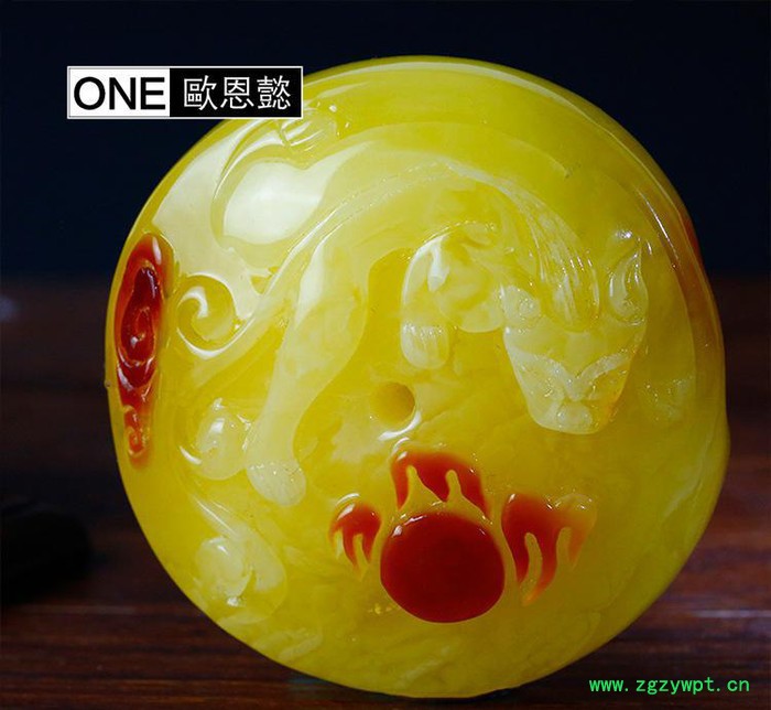 蜜蜡吊坠20-30g动物蜜蜡雕刻件 蜜蜡琥珀无优化 直销