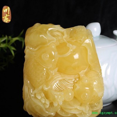 直销蜜蜡雕刻件 收藏级**无优化琥珀老蜜蜡摆件11-1