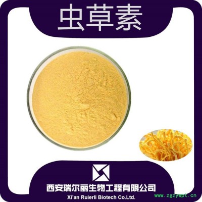 虫草素1% 蛹虫草提取物 虫草粉  SC源头厂家包邮  西安瑞尔丽生物工程 冬虫夏草提取物