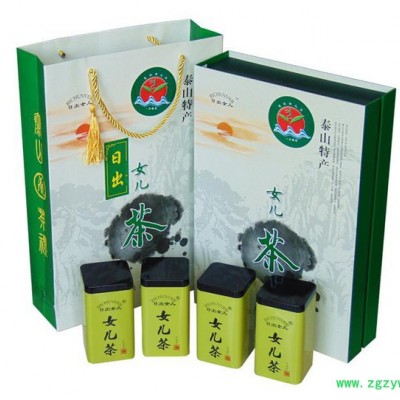 泰安日出女儿茶  泰山女儿茶礼盒 茶叶 绿茶 山东泰安特产