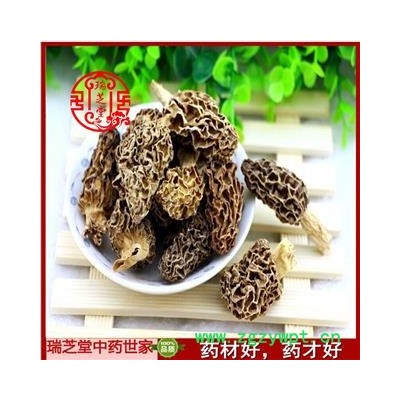 羊肚菌统货 西藏羊肚菌 药典正品 中药材 瑞芝堂产地直供1000克 规格齐全 一站购齐