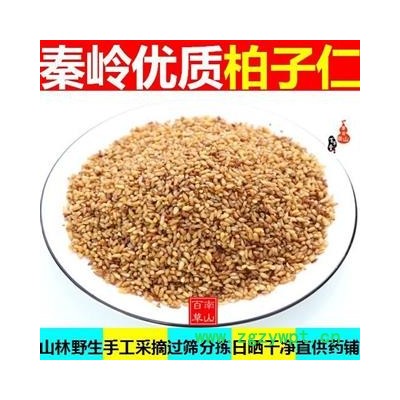 【去壳】中药材柏子仁 秦岭野生 日晒无硫 味浓500g