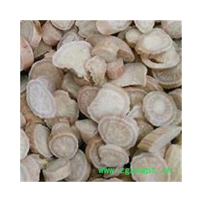 白芍 无硫白芍圆片中选片 产地 安徽省