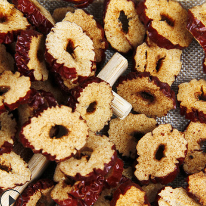 供应低温烘焙五谷杂粮 五谷磨坊房现磨配套食材 小红枣干 红枣圈