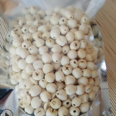 批发湖南白莲子 空心白莲子磨皮莲子 易糯不熏硫 散装500克无