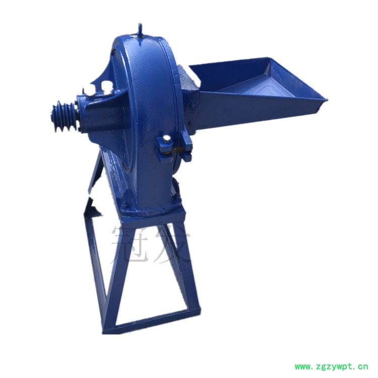 冠发中药磨粉机 电动家用面粉机 齿盘粉碎机