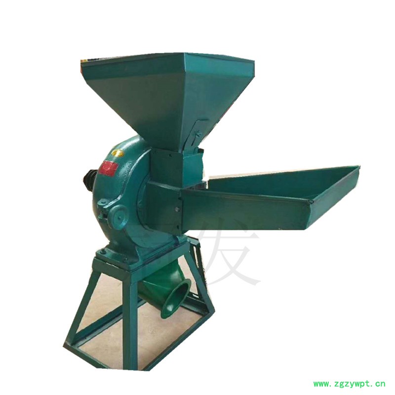 冠发中药磨粉机 电动家用面粉机 齿盘粉碎机