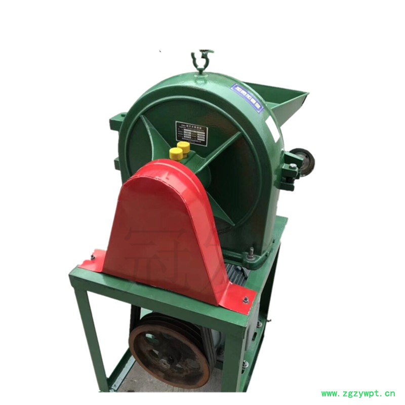 冠发粮食中药粉碎机 新型磨面机 齿槽磨面粉机