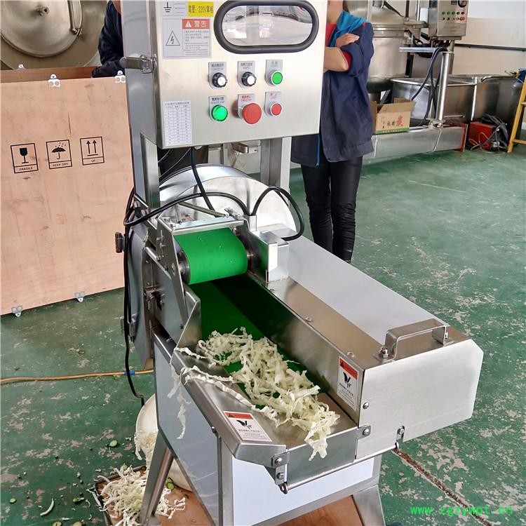 景翔牌不锈钢切菜机 芋头切片机 多功能切丁机