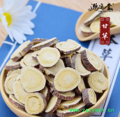 灏运堂中药材批发 甘草 内蒙甘草圆片甘草粉炙散装甘草 产地直供