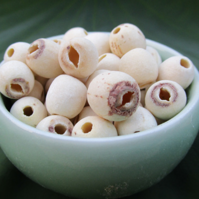 2021年新货上市 湖南特产寸三白莲子 去芯磨皮白莲子 湘莲子500克