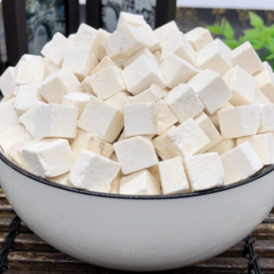 云南白茯苓1000g 茯苓块白茯苓丁云苓 可免费打粉