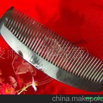 批发供应天然水牛牛角梳，牛角制品批发