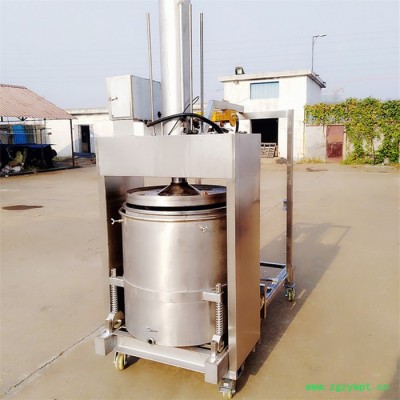 发酵黏稠中药泥汁提取过滤压榨机  益生菌中药液过滤提取压榨机 中药材残渣脱水压滤机