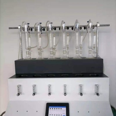 巴跃仪器一体化蒸馏仪 中药二氧化硫蒸馏仪BYSO2-4 中药材及中药饮片二氧化硫蒸馏仪