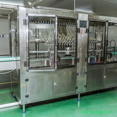 中姿生物直线灌装机 直线液体灌装机液体灌装机 全自动灌装饮料设备