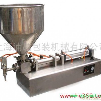 供应GF卧式多种型号膏体、液体两用灌装机