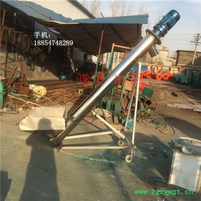 现货供应螺旋输送机 粉剂提升灌装机价格 绞龙螺旋提升机