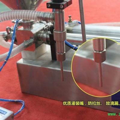** 半自动膏体灌装机 定量小型液体灌装机 卧式两用自吸料灌装机