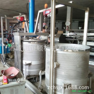 玫瑰 柠檬酵素提取脱水压榨机  中药榨汁脱水过滤机 发酵中药渣压榨机 汁渣分离机