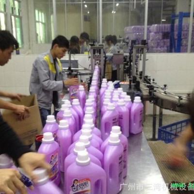 全自动液体灌装机 化妆品膏体灌装机 三湾机械设备 灌装生产线