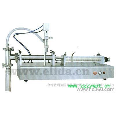 深圳销售依利达品牌气动半自动液体灌装机 ELD-SFQ，气电控制，操作简单方便，灌装精度高，期待您的来电咨询