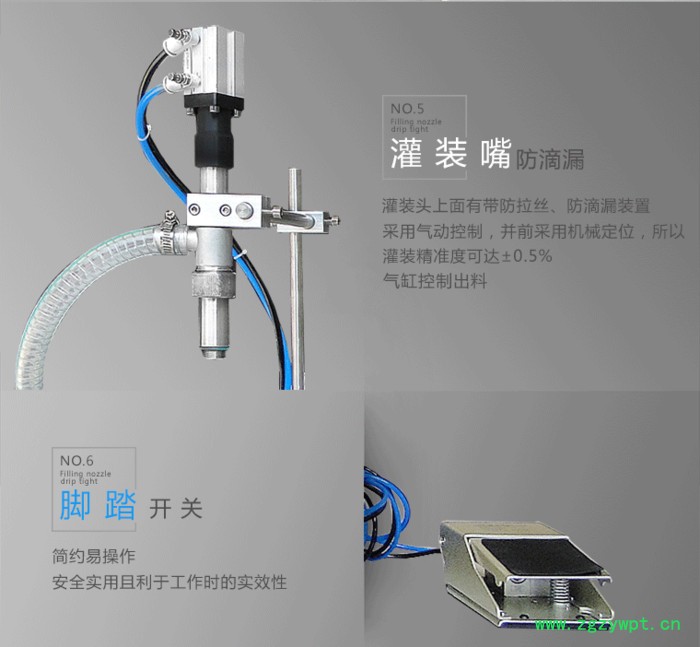 祥搏XBGZJ-500G 半自动灌装机 卧式灌装机 料斗膏体灌装机