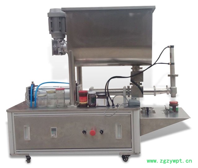 迅捷 酱料灌装机大颗粒灌装机浓酱灌装设备