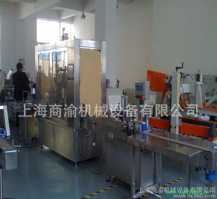 全自动灌装生产线 理瓶灌装旋盖贴标流水线 灌装包装流水线