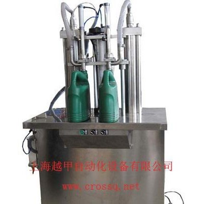供应越甲FM-SDV双头半自动活塞式液体灌装机