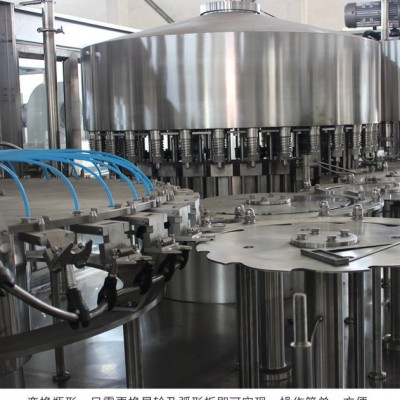 厂家专业生产饮料灌装机全自动三合一灌装机果汁饮料液体灌装设备