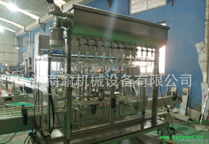 全自动液体灌装设备 直流式活塞式全自动半自动灌装机