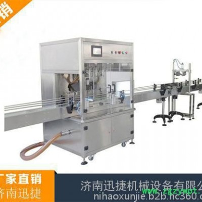 禹城灌装生产线、迅捷润滑油灌装生产线(图)、自动灌装生产线