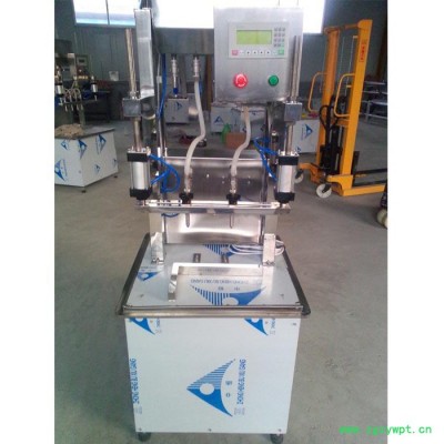 天泉TQZX-2全自动小型定量灌装机 液体灌装设备 果汁酒水灌装机