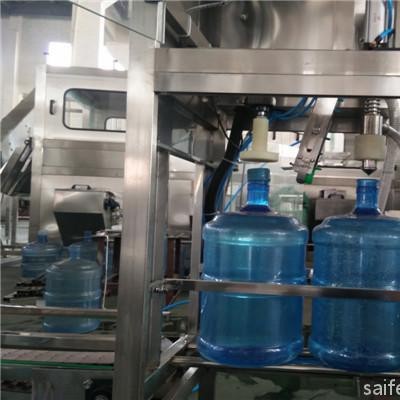 全自动大桶纯净水灌装生产线 大桶水生产线设备 大桶水三合一灌装机