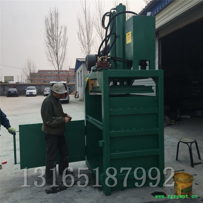 废旧边角料打包机 富兴机械** 中药材液压立式小型打包机 废旧边角料打包机 富兴机械** 中药材液压立式小型打包机