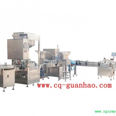 全自动泡泡水灌装生产线  起泡液体灌装机械  广州冠浩 20年技术积累