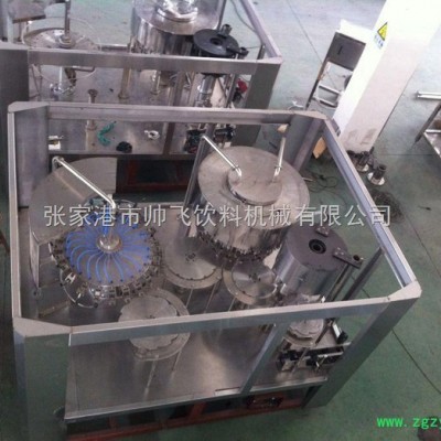 全自动小型果汁饮料灌装生产线 饮料生产设备