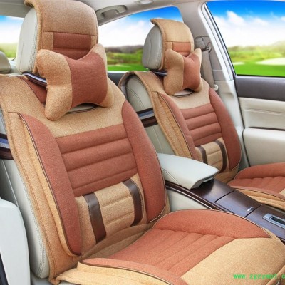 热卖 2013新款汽车坐垫 秋冬 棉麻中药座垫套 厂家批发DC02