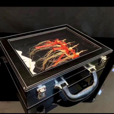 人参山参礼盒高档长白山林下参东北特产养生滋补送礼长辈