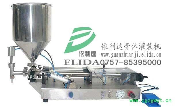 ELD-50/500自动灌装机/不锈钢单头膏体灌装机/颗粒物酱料灌装机/液体灌装机
