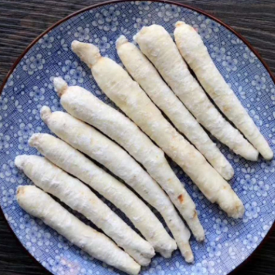 现货吉林长白山白糖参各规格糖泡参泡节20支30支40支批现一件代发